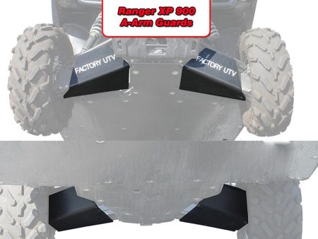 Polaris Ranger XP 900 UHMW A-Arm Guards For Sale