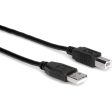 Hosa High Speed USB Cable Type A to Type B, USB210AB Fashion