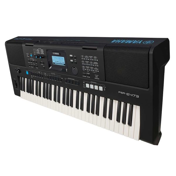 Yamaha PSR-E473 Portable Keyboard With 61 Touch Sensitive Keys Supply