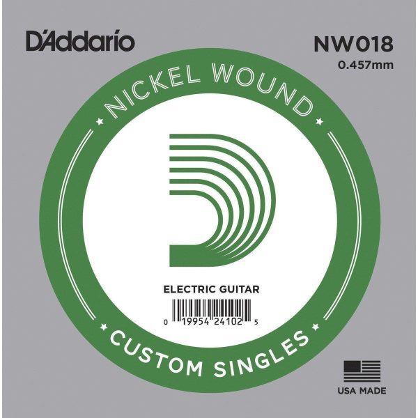 D Addario Nickel Wound Single String Fashion