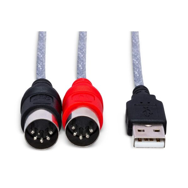 Hosa TrackLink Midi to USB A 6ft Cable USM422 Fashion