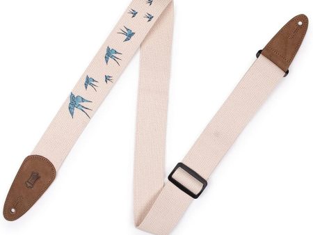 Levy s 2  cotton guitar strap with decorative print MC8U006 Discount