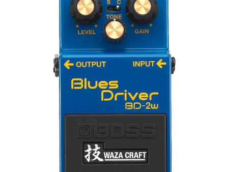 BOSS BD-2W WAZA CRAFT Blues Driver Guitar Pedal on Sale