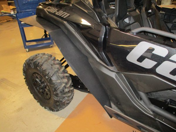 Trail Armor Can Am Maverick X3, Maverick X3 X DS, Maverick X3 X RS, Maverick X3 Max, Maverick X RS, and Maverick Max X DS Mud Flap Fender Extensions Online Hot Sale