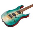 Ibanez RG421PB Electric Guitar - Caribbean Shoreline Flat For Sale