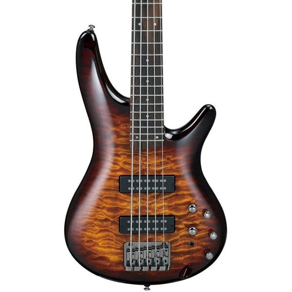 Ibanez SR405EQM-DEB 5-String Electric Bass Guitar Dragon Eye Burst Fashion