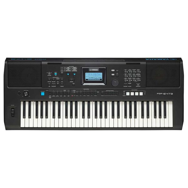 Yamaha PSR-E473 Portable Keyboard With 61 Touch Sensitive Keys Supply