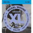 D Addario EXL116 Nickel Wound, Medium Top Heavy Bottom, 11-52 For Sale