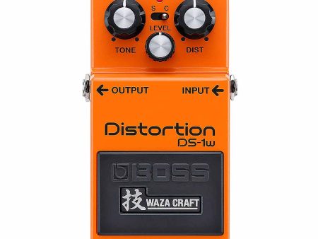 BOSS DS-1W Waza Craft Distortion Pedal Hot on Sale