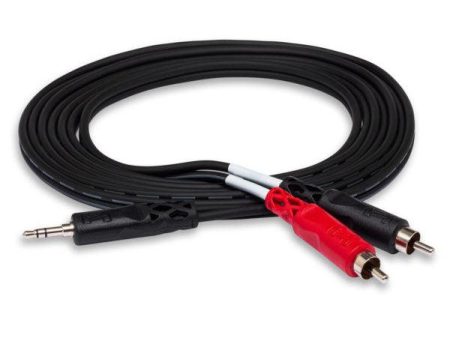 Hosa Y CABLE 3.5MM TRS - RCA 15FT - CMR215 on Sale