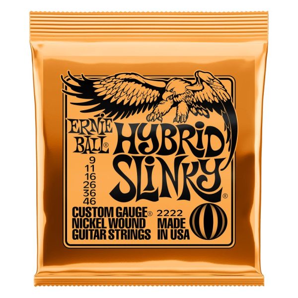 Ernie Ball 2222 Strings Electric Hybrid .009-.046 Sale