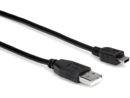 Hosa High Speed USB Cable Type A to Mini-B, USB206AM Fashion