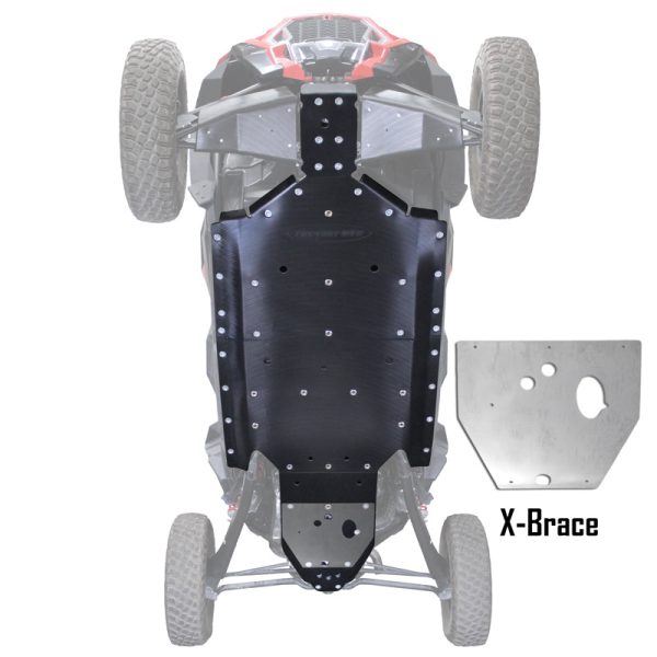 Polaris RZR XP 4 Turbo S UHMW Skid Plate Online Sale