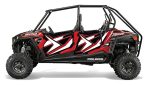 Trail Armor GenX Slide On Four Door Graphics Kit - 2015 RZR 4 900 EPS Havasu Red Pearl For Sale