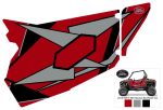 Trail Armor GenX Slide On Two Door Graphics Kit -  2015  RZR S 900 EPS Havasu Red Pearl Online Sale