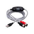 Hosa TrackLink Midi to USB A 6ft Cable USM422 Fashion