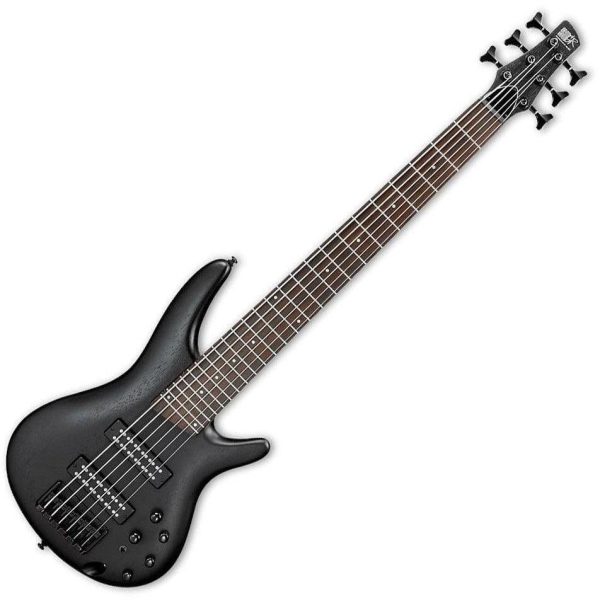 Ibanez SR306EB 6-String Bass Guitar Weathered Black For Cheap