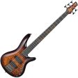 Ibanez SR405EQM-DEB 5-String Electric Bass Guitar Dragon Eye Burst Fashion