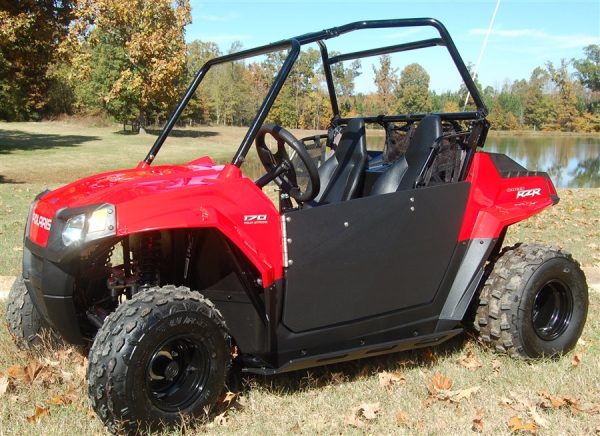 Trail Armor Polaris RZR170 Half Door Style Debris and Mud Shields 2009 - 2021 Sale