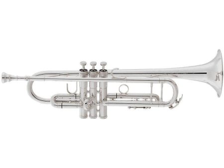 King 2055S Silver Flair Silver-Plated Bb Trumpet Online Hot Sale