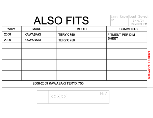 Trail Armor Kawasaki Teryx CoolFlo Windshield 2008 - 2009 Fashion