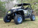 Trail Armor Slimline EZ On Two Door Graphics Kit -  2015 RZR S 900 EPS Black Pearl Sale