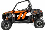 Trail Armor Slimline Two Door Graphics Kit - 2014 RZR 900 Orange Madness Online Hot Sale