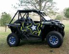 Trail Armor Slimline EZ On Two Door Graphics Kit -  2015 RZR S 900 EPS Black Pearl Sale