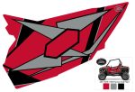 Trail Armor GenX Two Door Graphics Kit -  2015  RZR S 900 EPS Havasu Red Pearl Sale