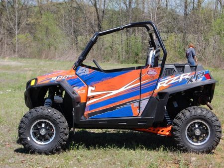 Trail Armor Slimline Two Door Graphics Kit - 2013 RZR XP 900 Orange Madness For Cheap