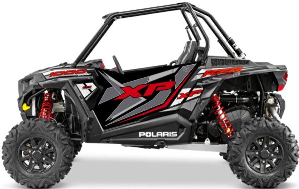 Trail Armor GenX Two Door Graphics Kit  - 2014 RZR XP 1000 Black Pearl For Cheap