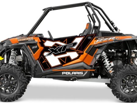 Trail Armor GenX Two Door Graphics Kit  - 2014 RZR XP 1000 Nuclear Sunset on Sale