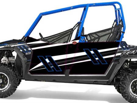 Trail Armor Slimline Four Door Graphics Kit - 2014 RZR 4 800 EPS Stealth Black LE Cheap