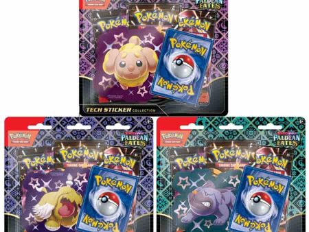 Pokemon: Scarlet & Violet Paldean Fates - Tech Sticker Collection (Random) Supply